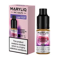 LOST MARY (MARYLIQ) Nic Salts - Blueberry Sour Raspberry  20mg - 10ml